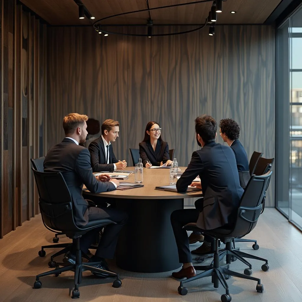 Reunión con clientes